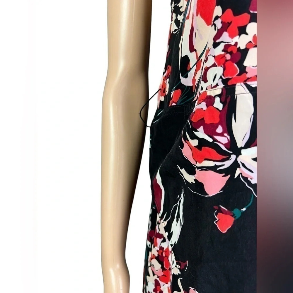 Derek Lam Crosby 10 Athleta Dress Womens Size XS  Black Floral Lily Nolita - Picture 6 of 10